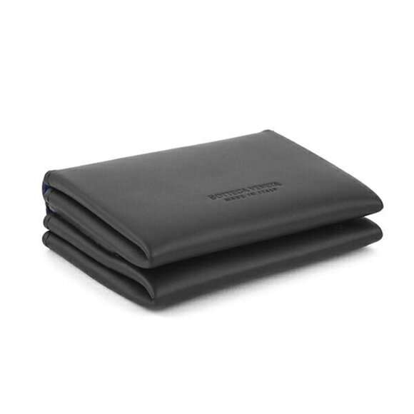 Bottega Veneta Card Case Nero Primary Blue - Picture 3 of 7